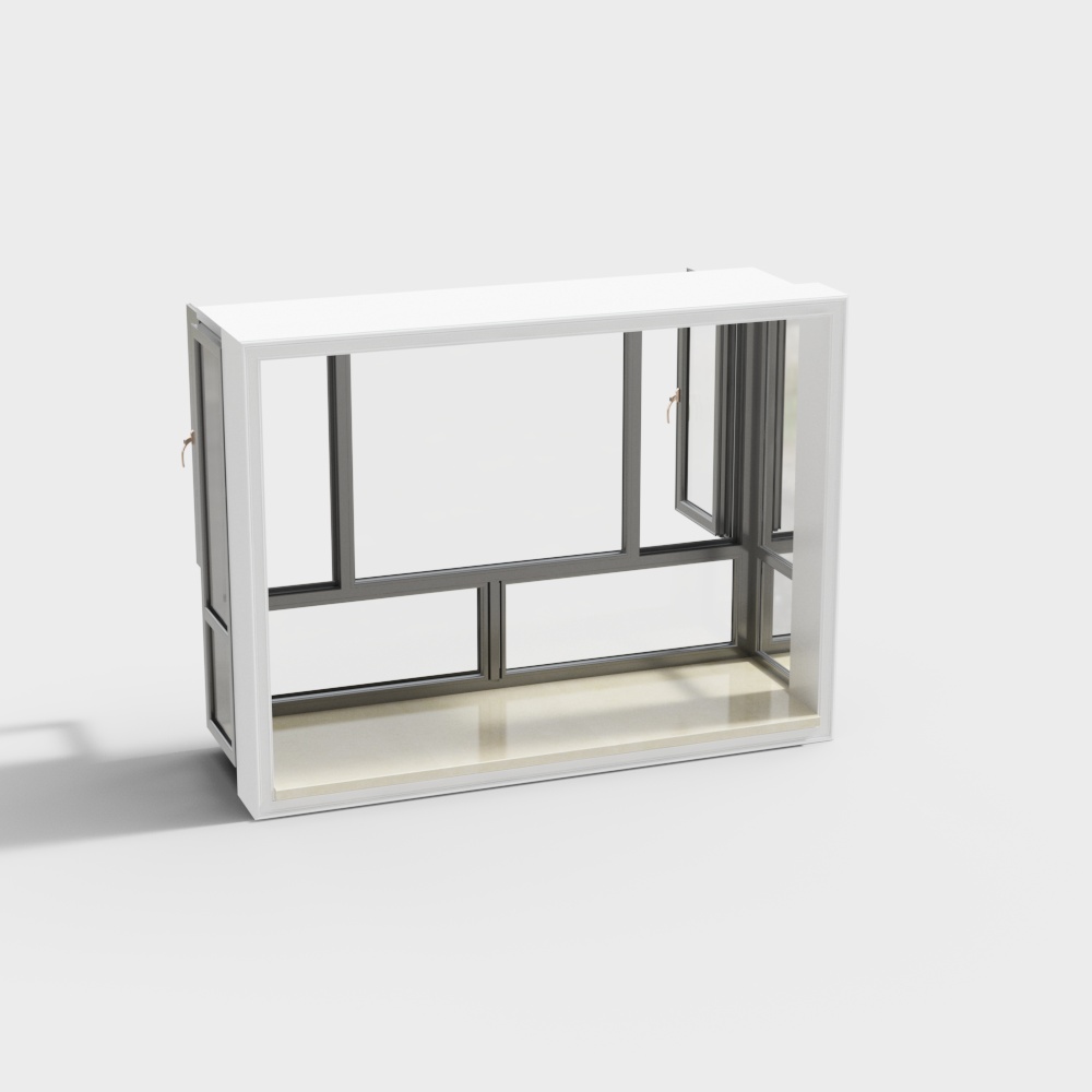 Modern Bedroom Bay Window