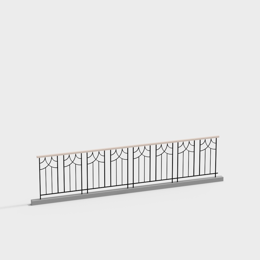 Set di corrimano da esterno moderno