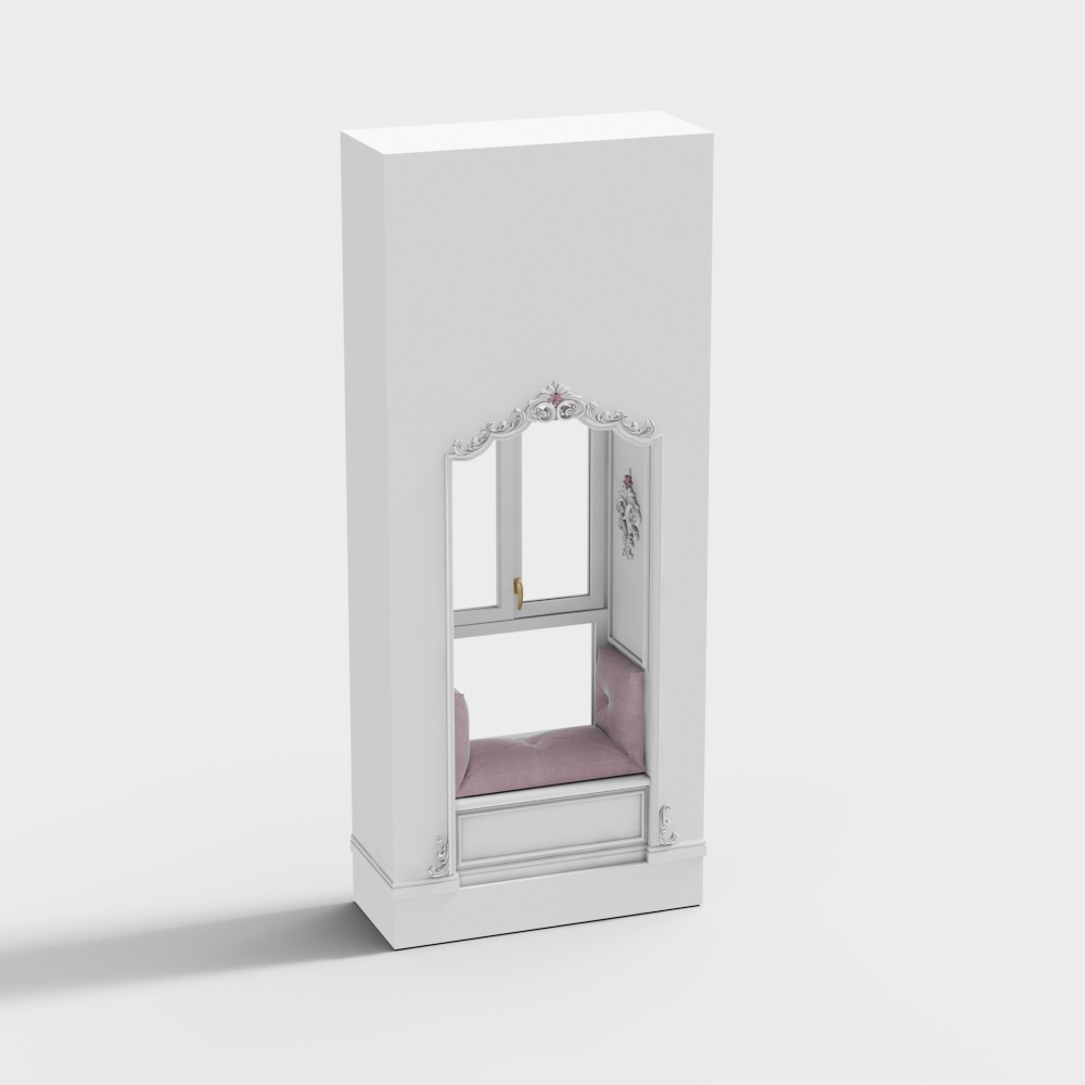 Finestra a Semicircolo per Camera da Letto Moderna