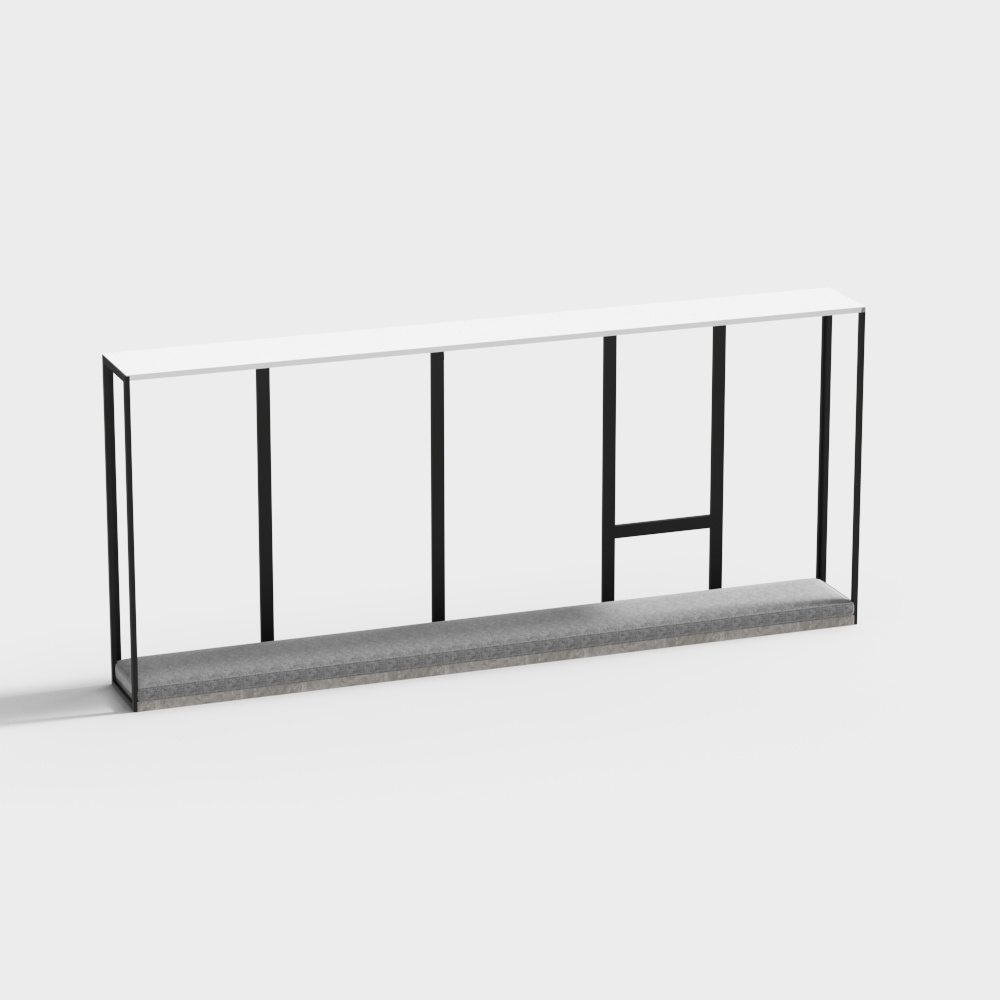 Baie de fenêtre de chambre moderne