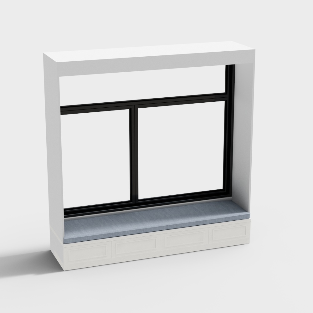 Modern Bedroom Bay Window