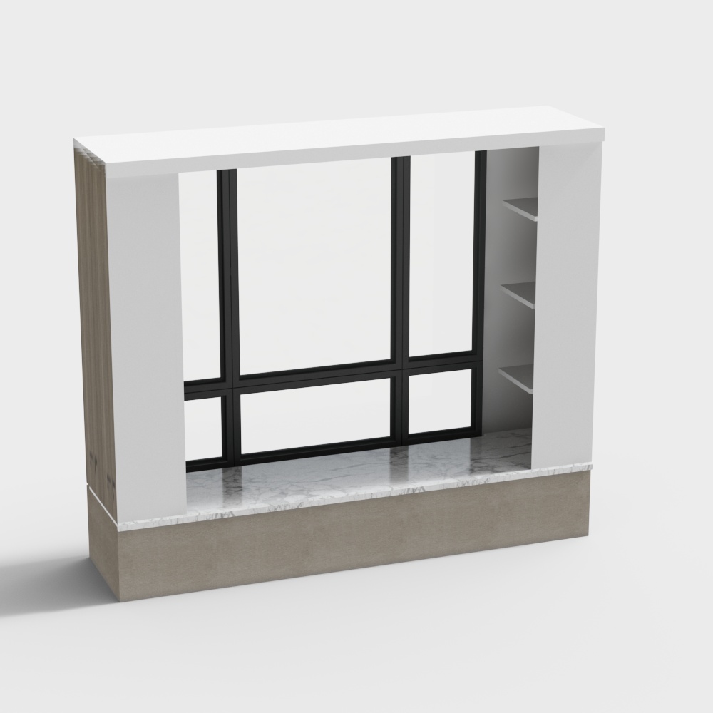Finestra a Semicircolo per Camera da Letto Moderna