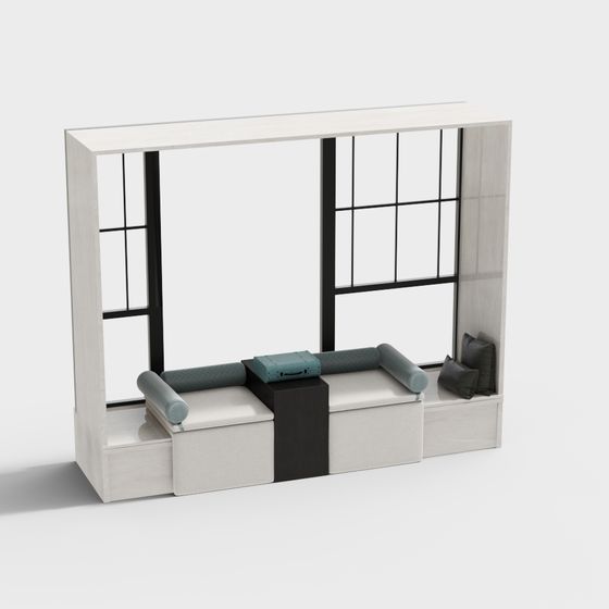 Urban Corner Sofa 3D model for Modern Interiors