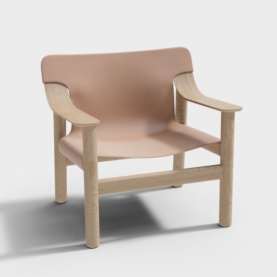 Cozy Lounge Chair 3D model