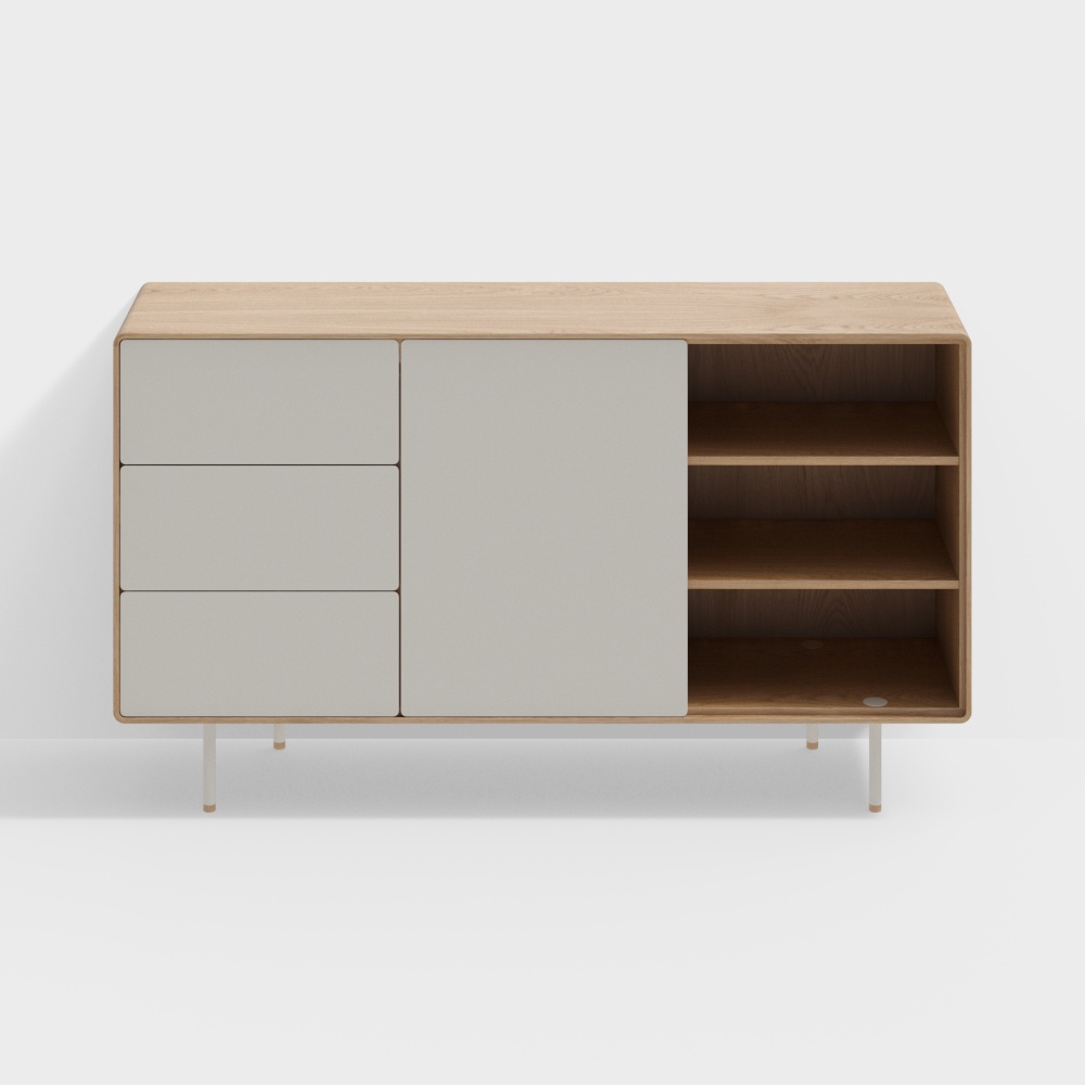 Modern entrance cabinets