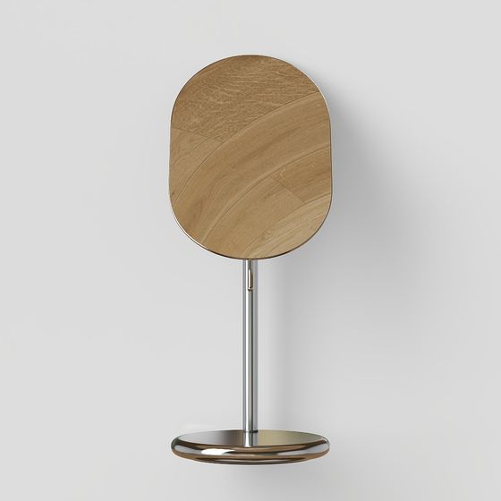 Modern Round Mirror Table Lamp 3D model