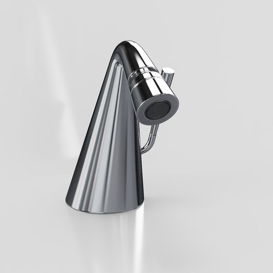 Sleek Streamlined Faucet 3D model