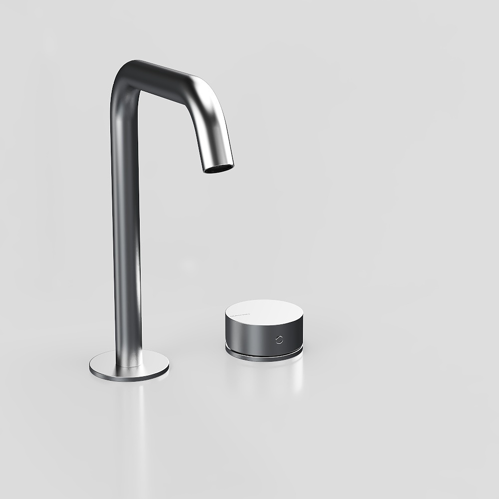 현대적인 금속 수전