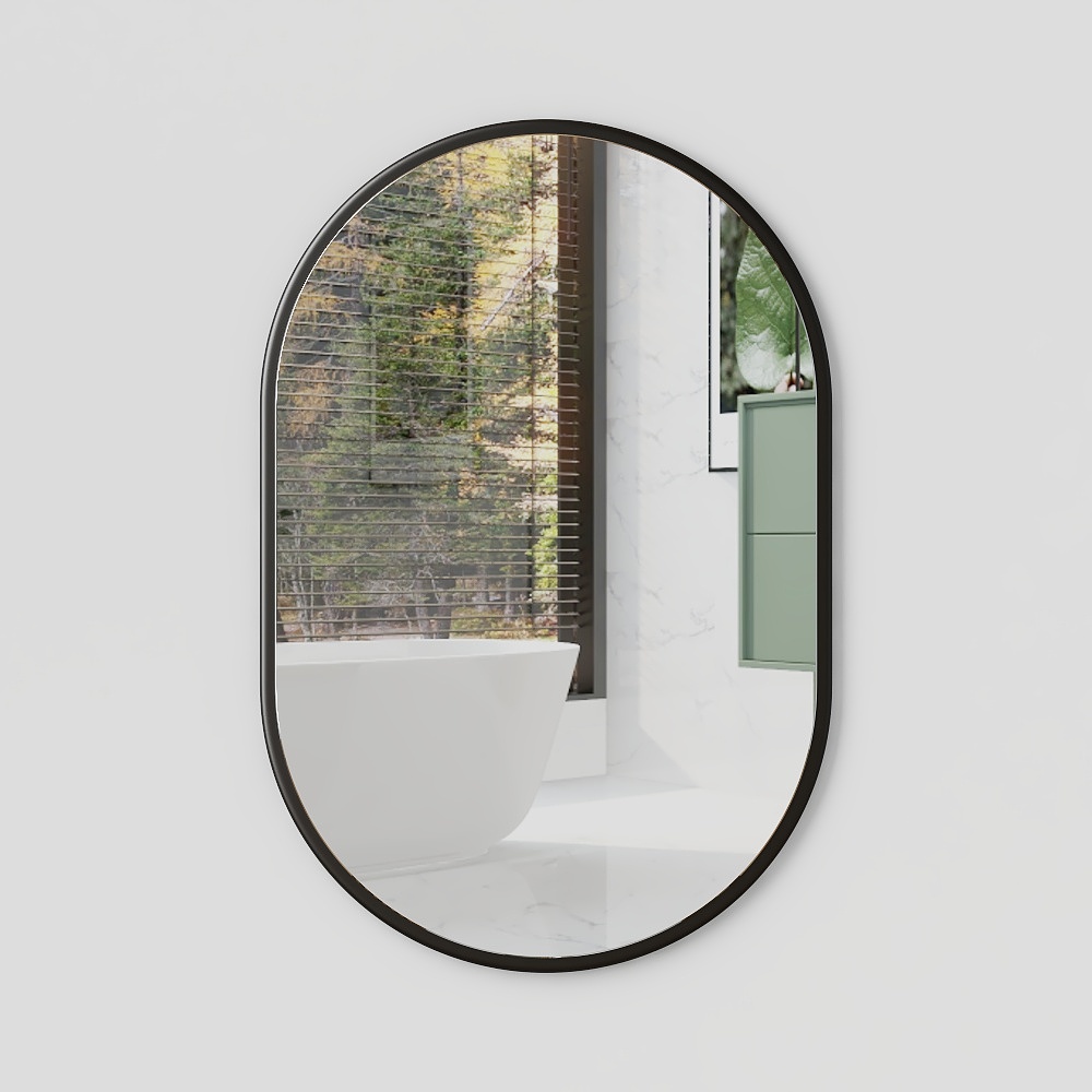 Modern bathroom mirror