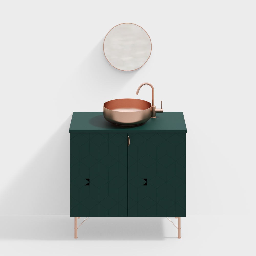 Modern bathroom sink