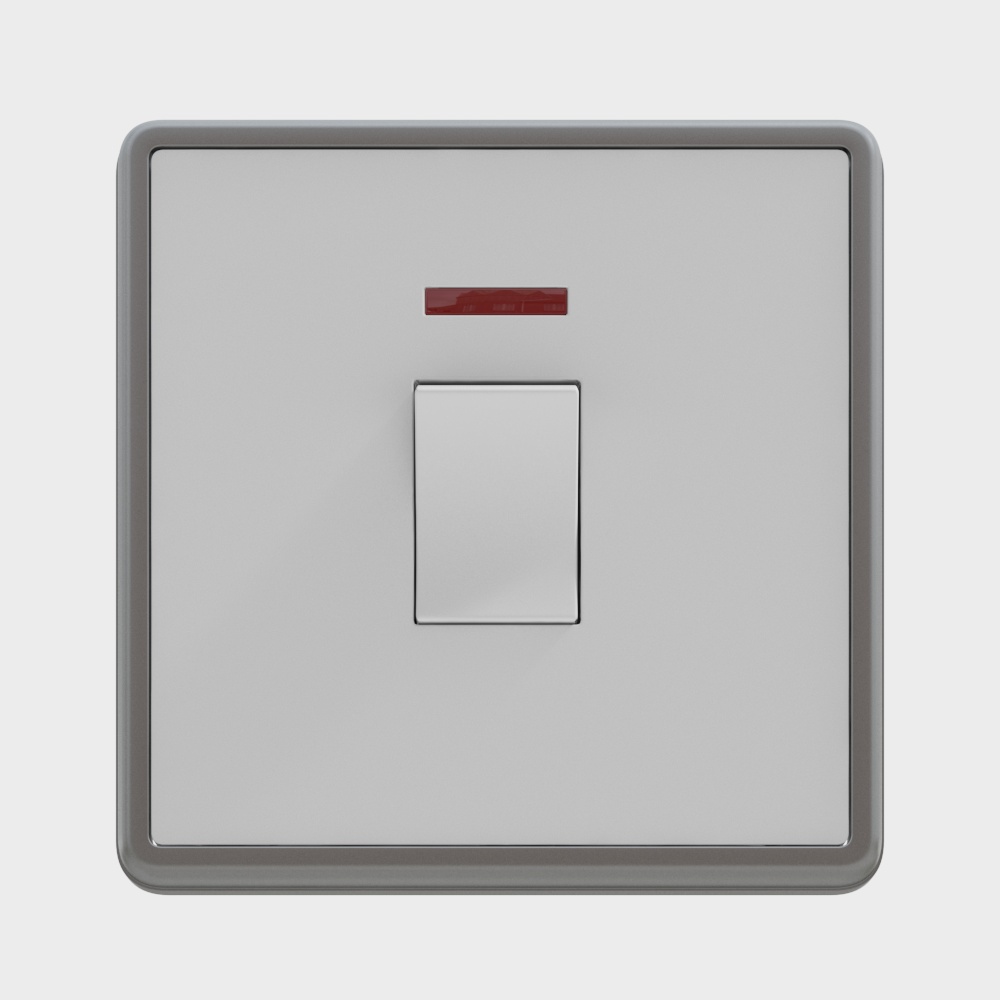 Minimalist Switch Panel 3D model for Modern Designs