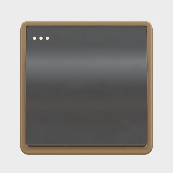 Urban Black Board 3D model for Modern Design
