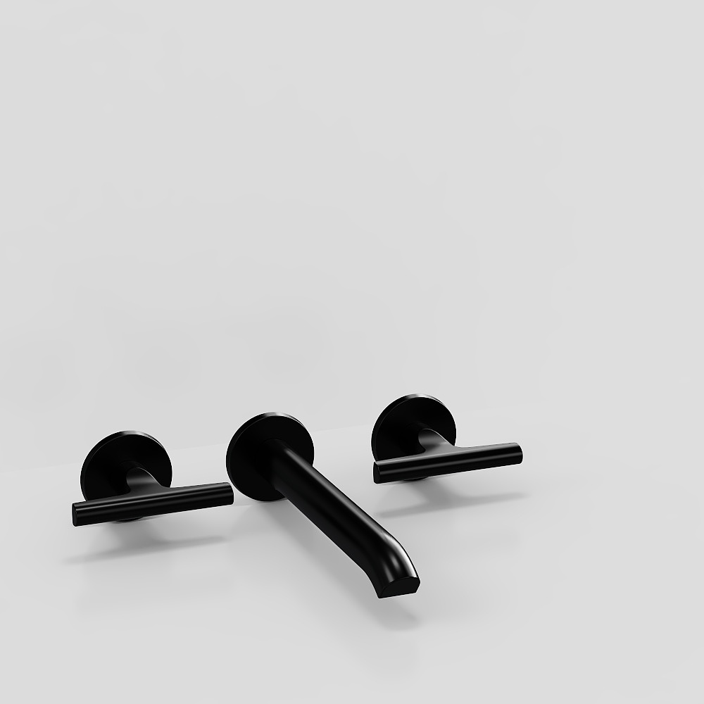 Modern wall mounted faucet