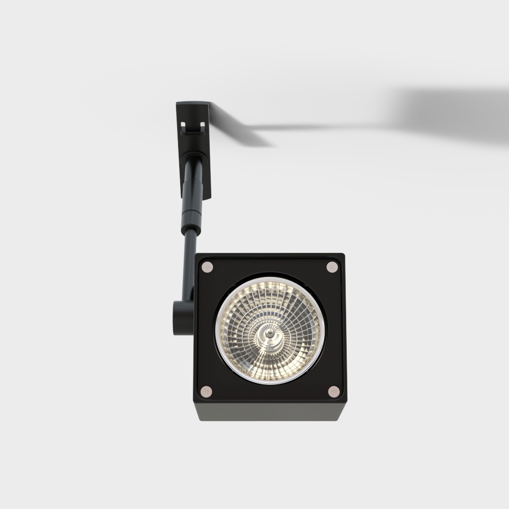 Modern Outdoor Spotlight Lantern