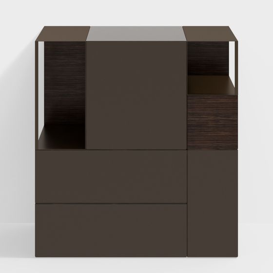 City Corner Cabinet 3D model