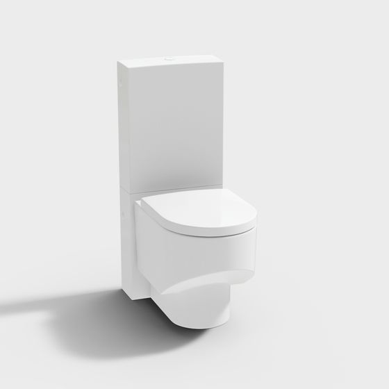 Urban Toilet 3D model