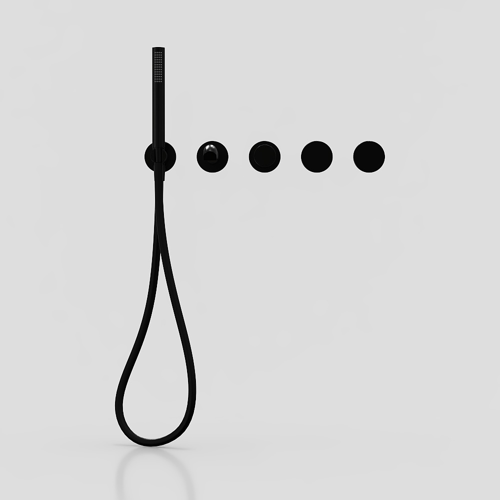 Modern metal showers