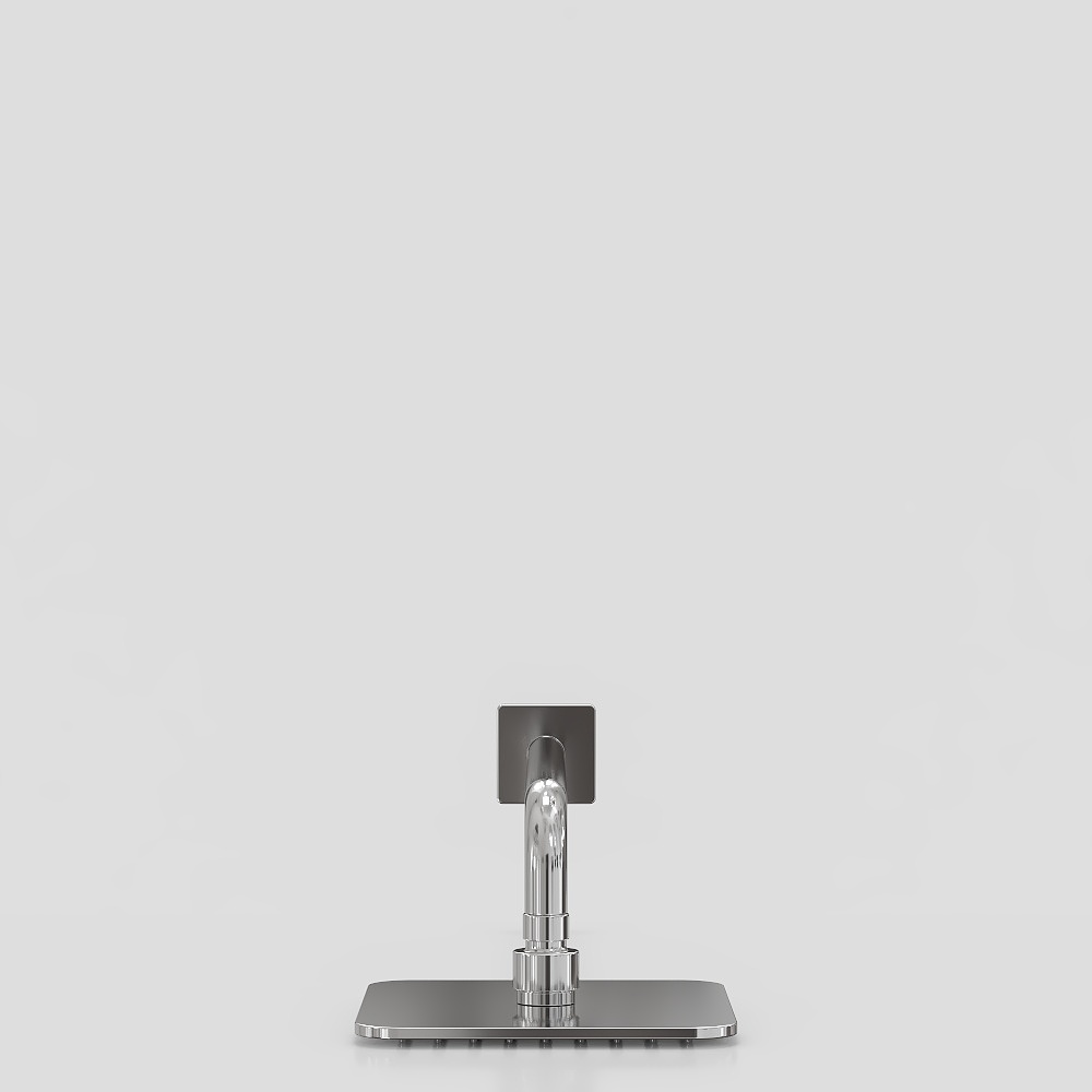Modern metal square shower heads