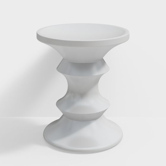 Spiral Side Table 3D model