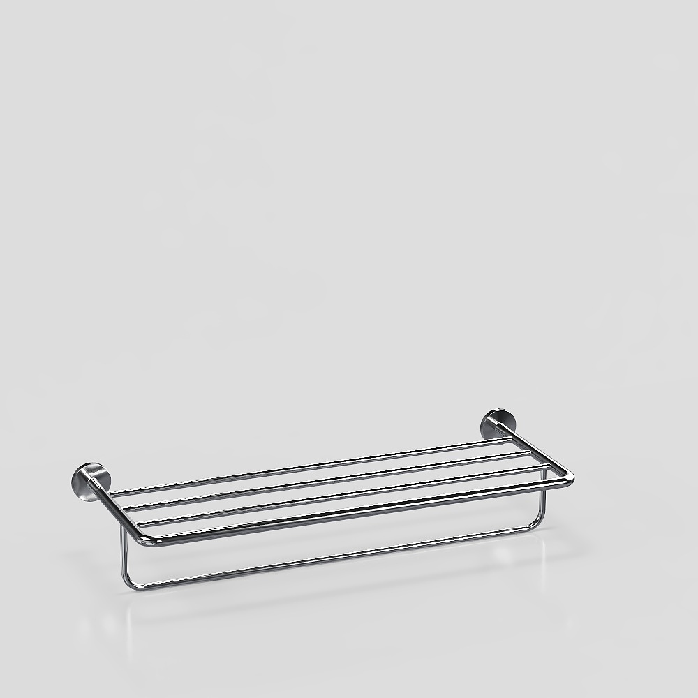 Modern metal towel rack