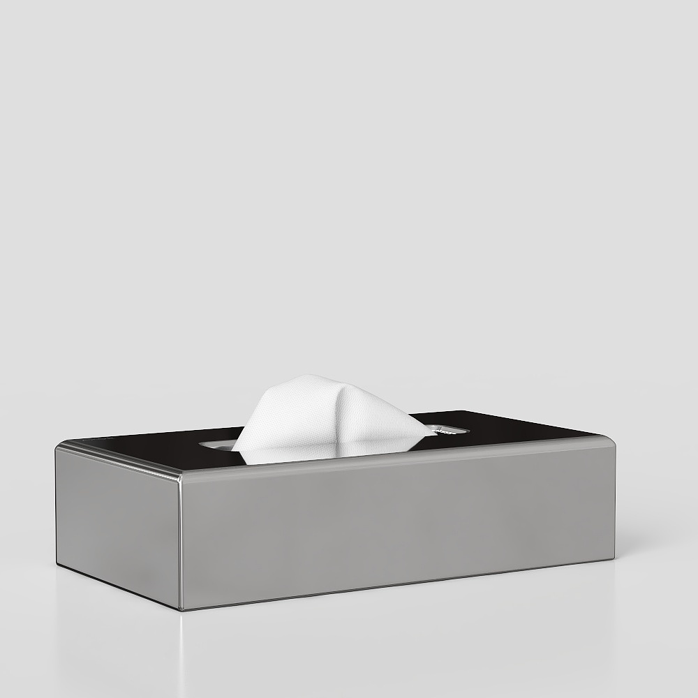 Modern metal tissue boxes