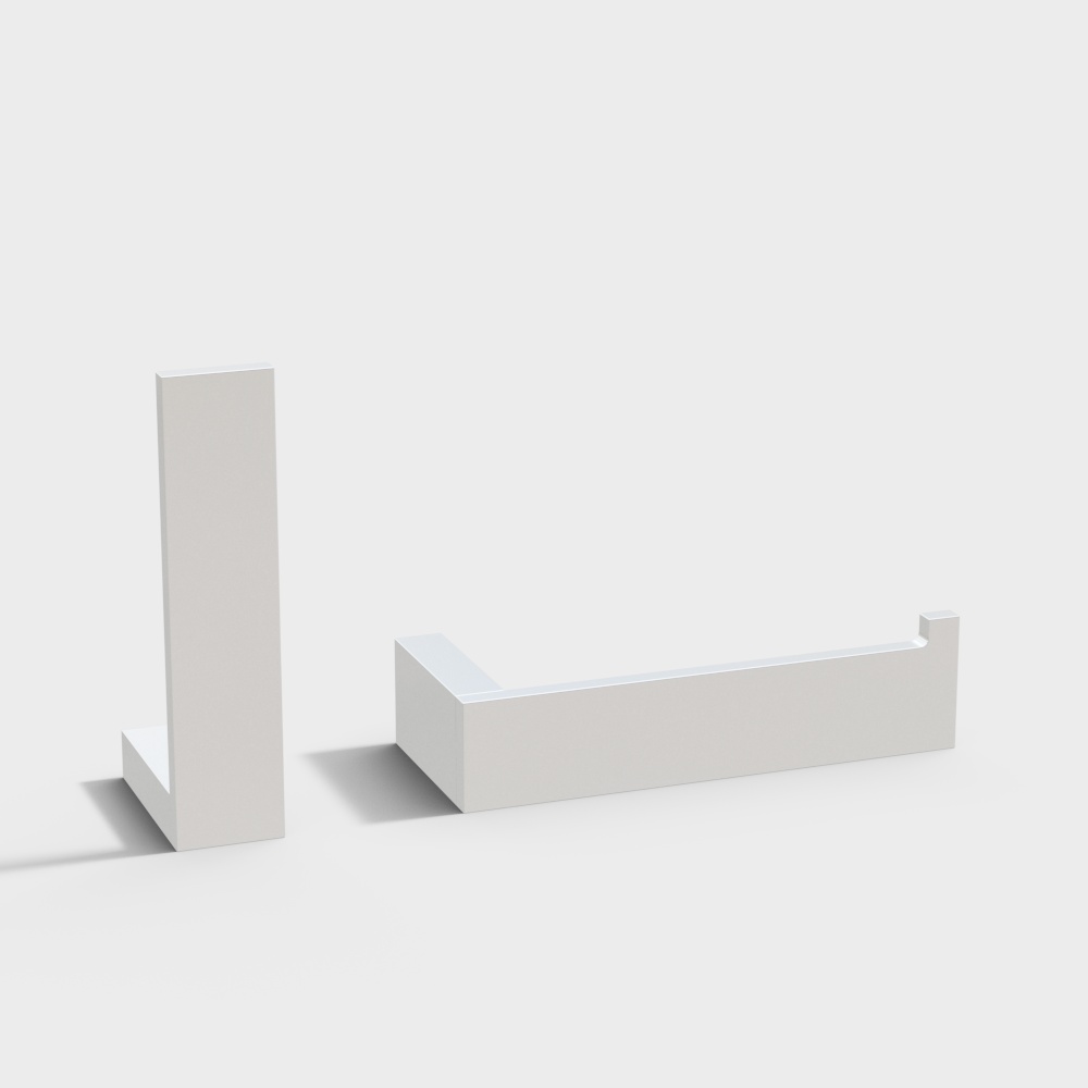 Modern metal tissue holder combination