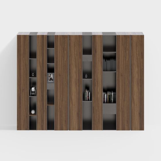 Urban Elegance Bookshelf 3D model