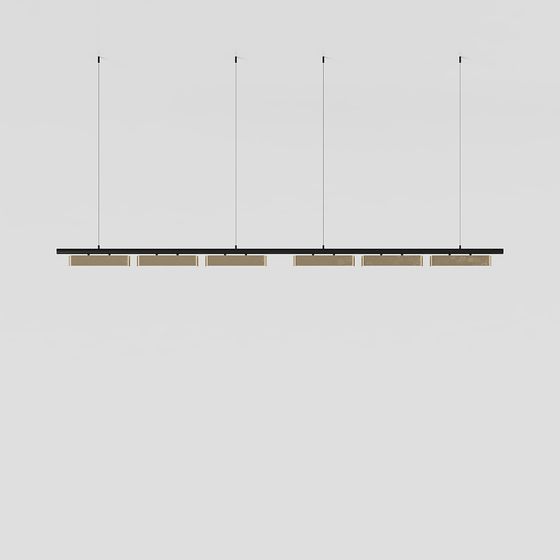 Linear Light Fixture 3D model