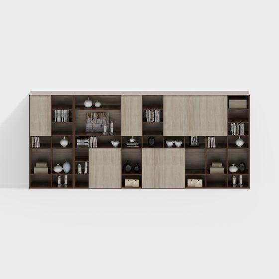 Urban Elegance Bookshelf 3D model