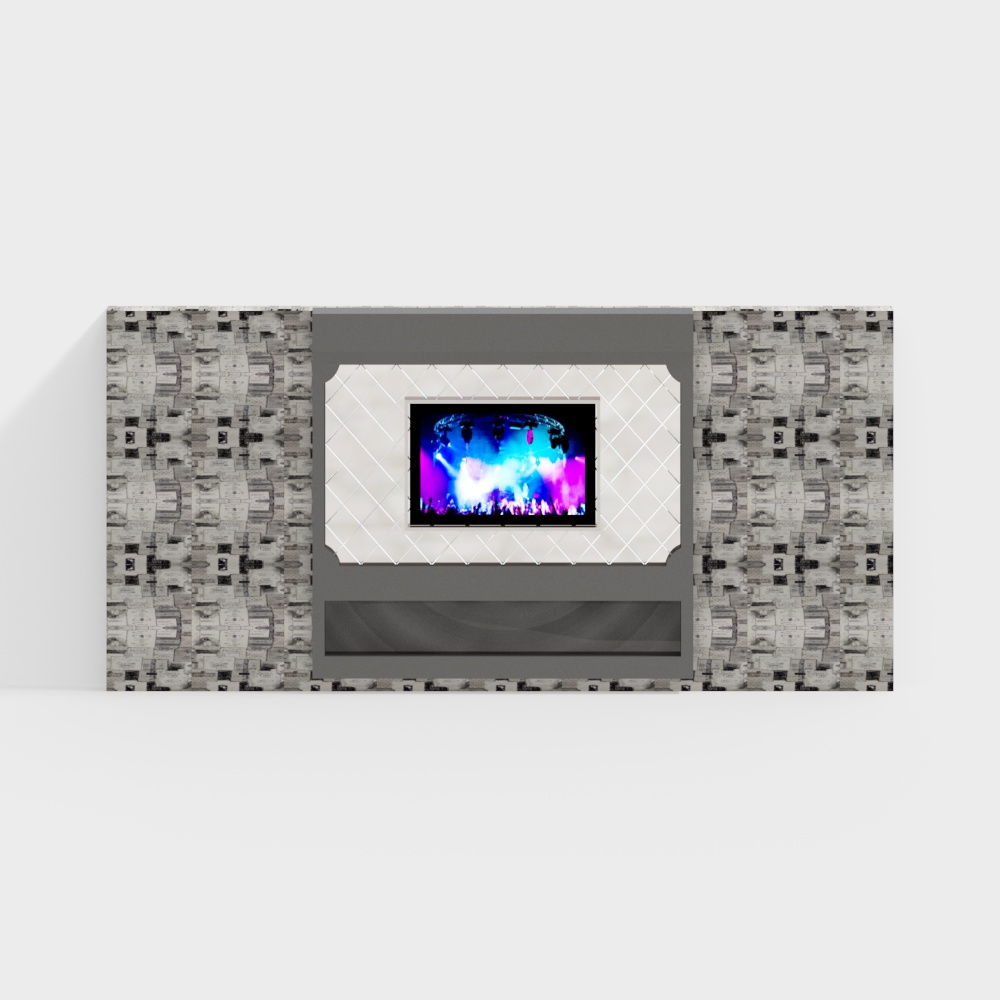 Parete di sfondo per soggiorno moderno