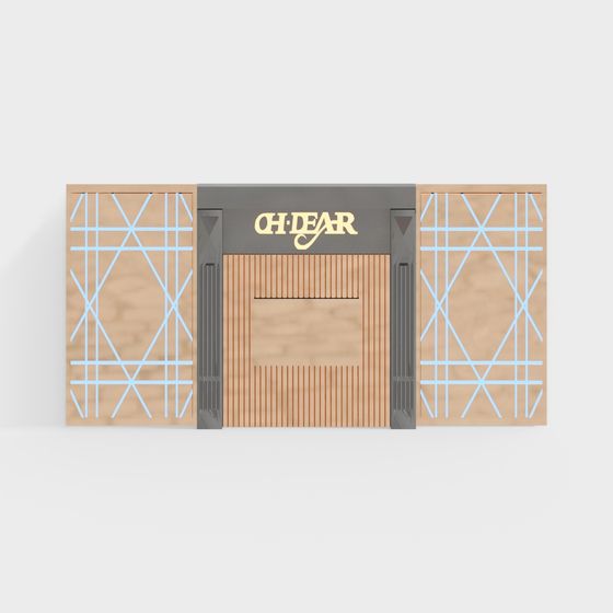 現代客廳背景牆