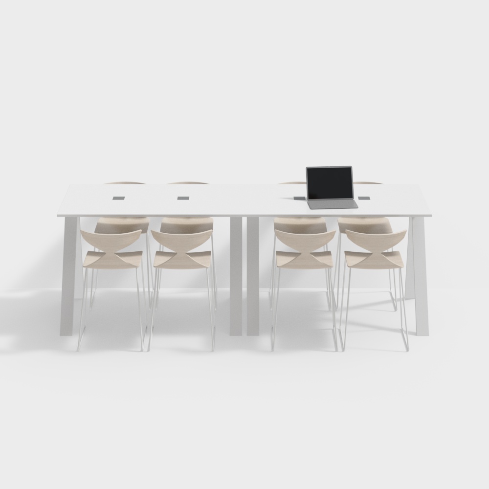 Modern Office Desk and Chair Combination