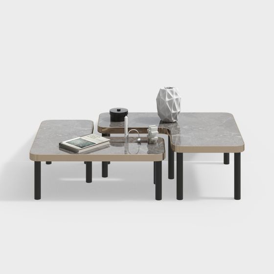 Urban Living Room Side Table 3D model