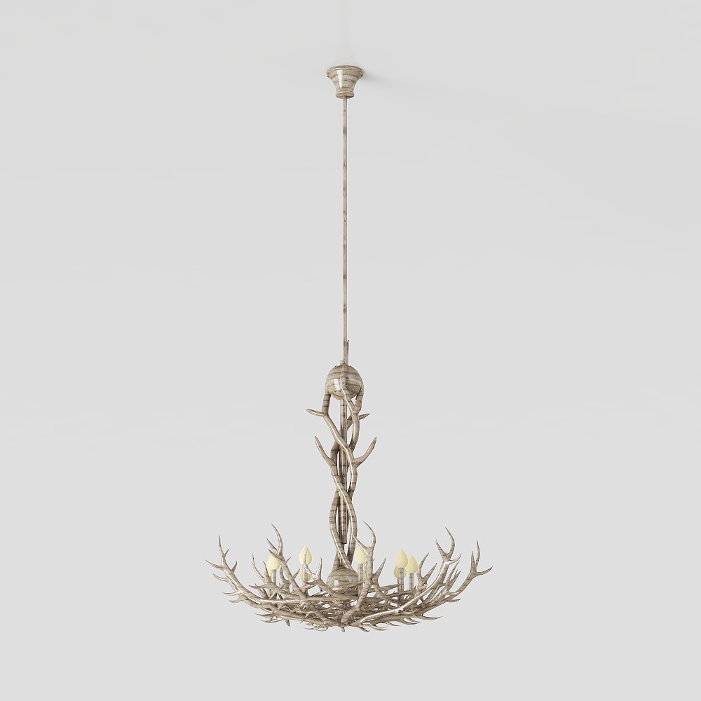 Modern living room chandelier