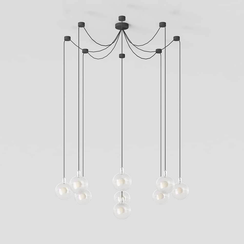 Modern living room chandelier