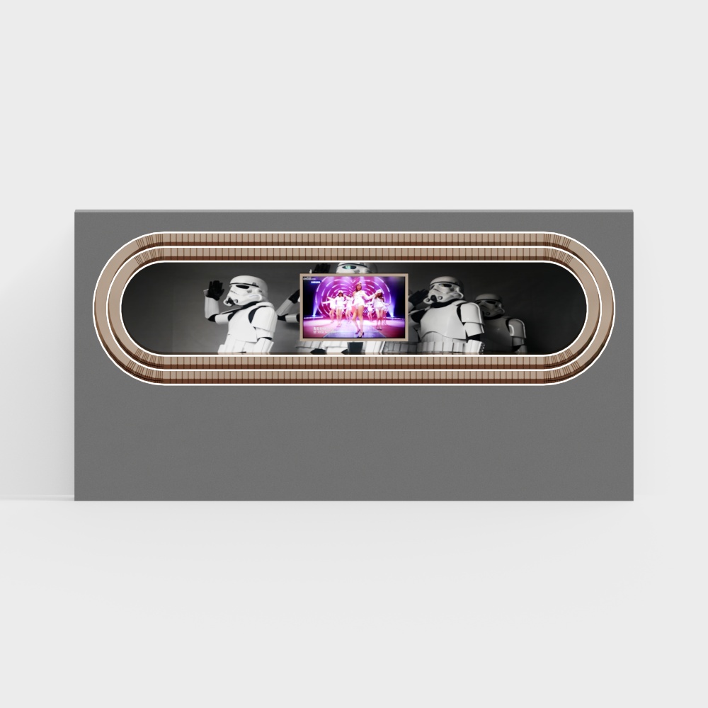 Modern Living Room Background Wall