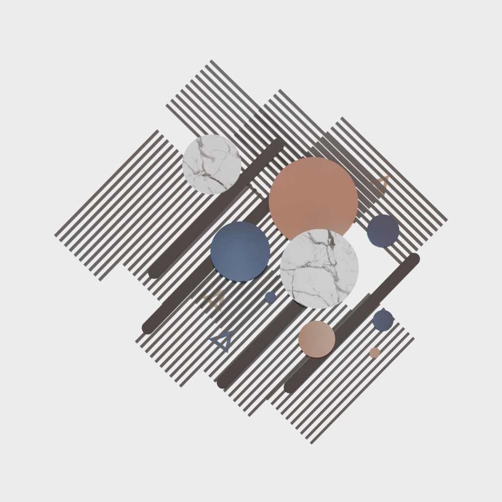 Abstract Geometry 3D model