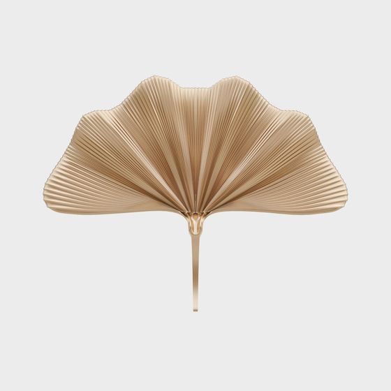 Современное настенное украшение из гинкго