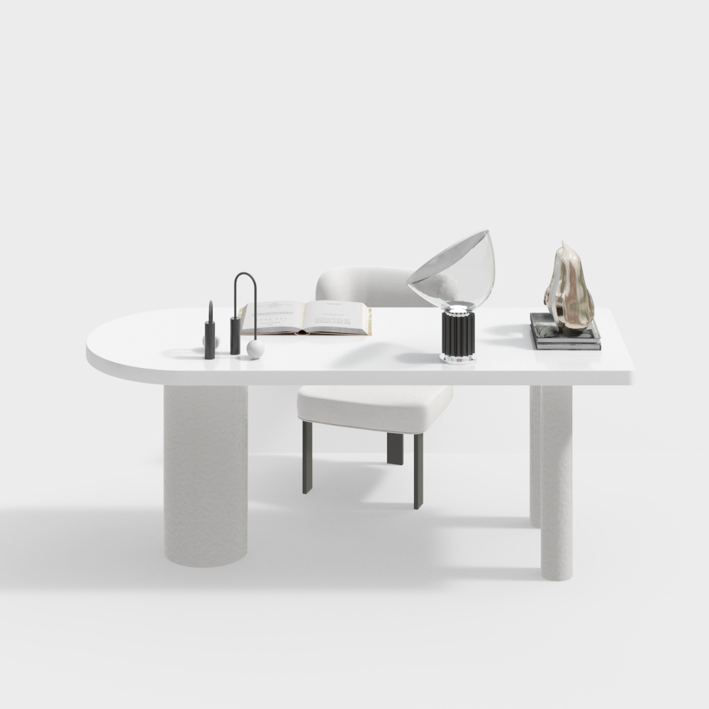 Ensemble de bureau et chaise moderne