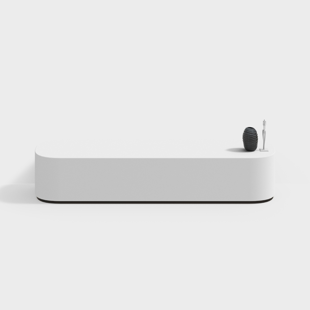 Quầy bar khu vực tiếp tân văn phòng bán hàng hiện đại