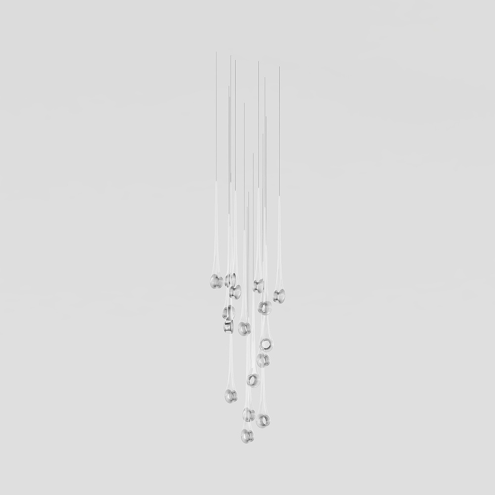 Modern living room chandelier