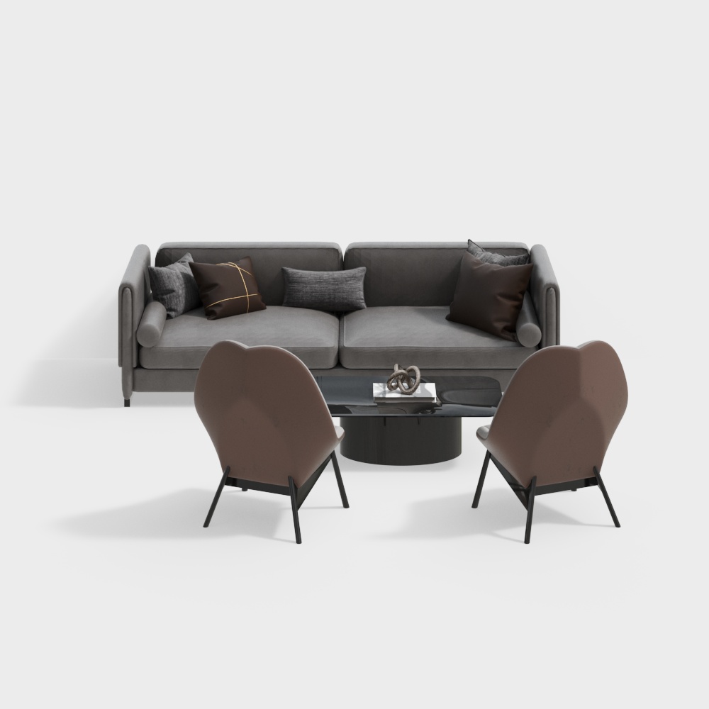 Ensemble de canapés de salon moderne