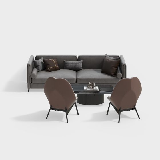 Ensemble de canapés de salon moderne