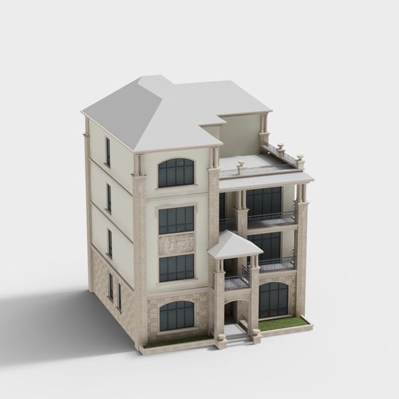 モダン郊外ビラ