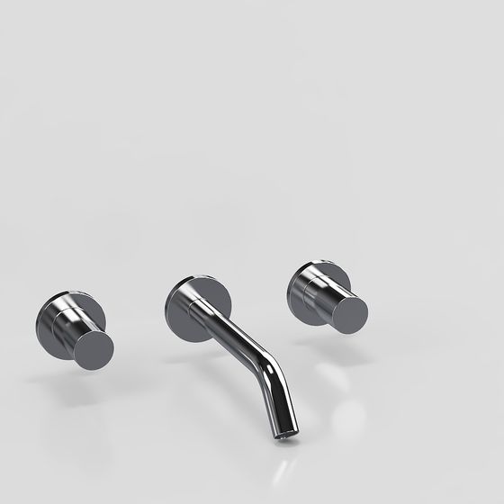 Industrial Style Faucet 3D model