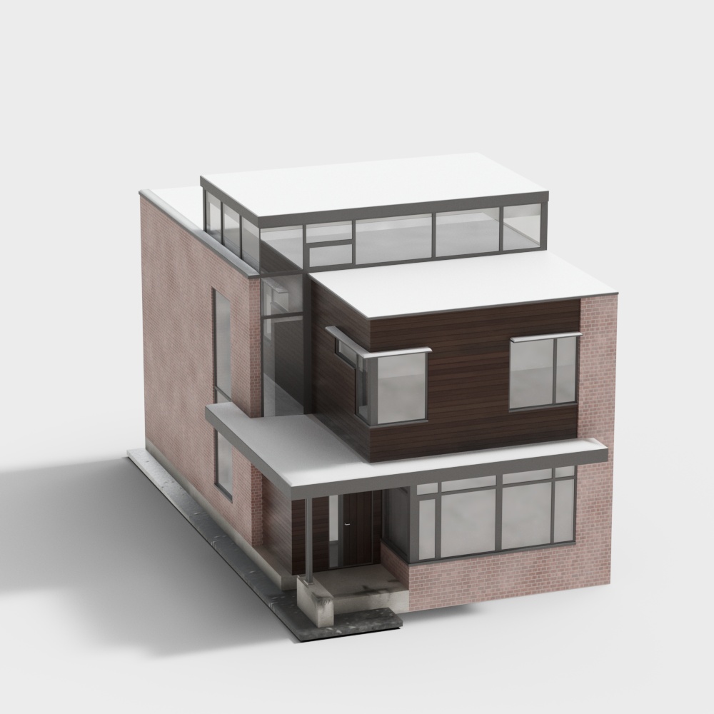 モダン郊外のヴィラ