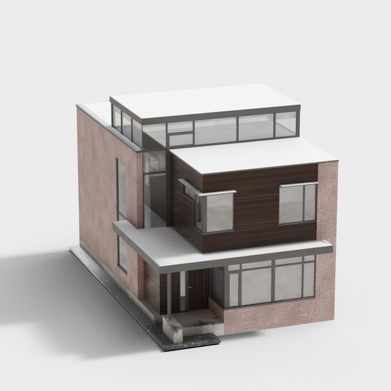 モダン郊外のヴィラ