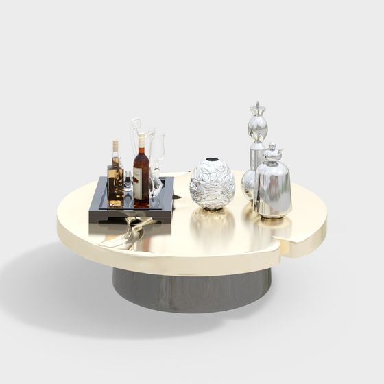 Luminous Flow Coffee Table 3D model