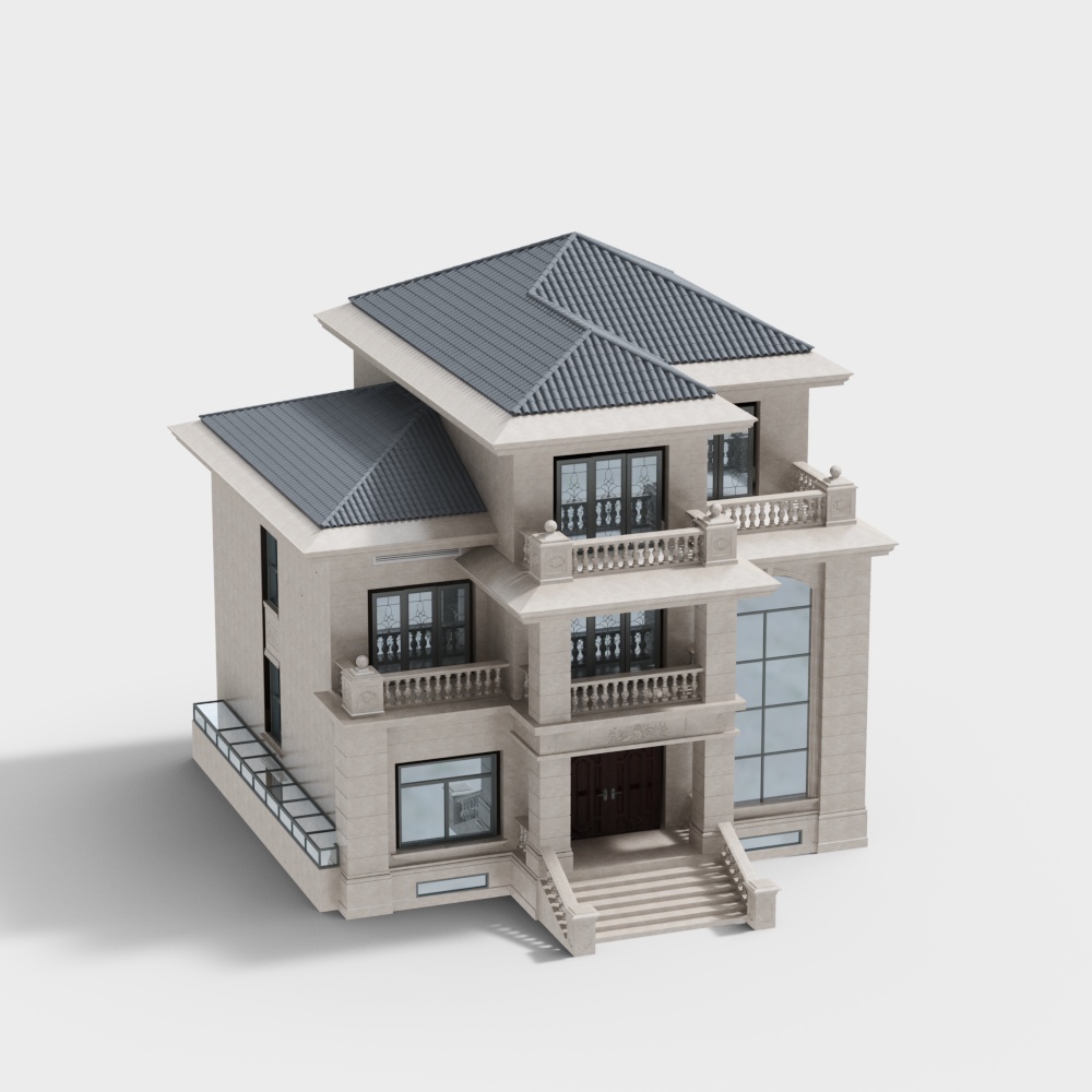 モダン郊外のヴィラ