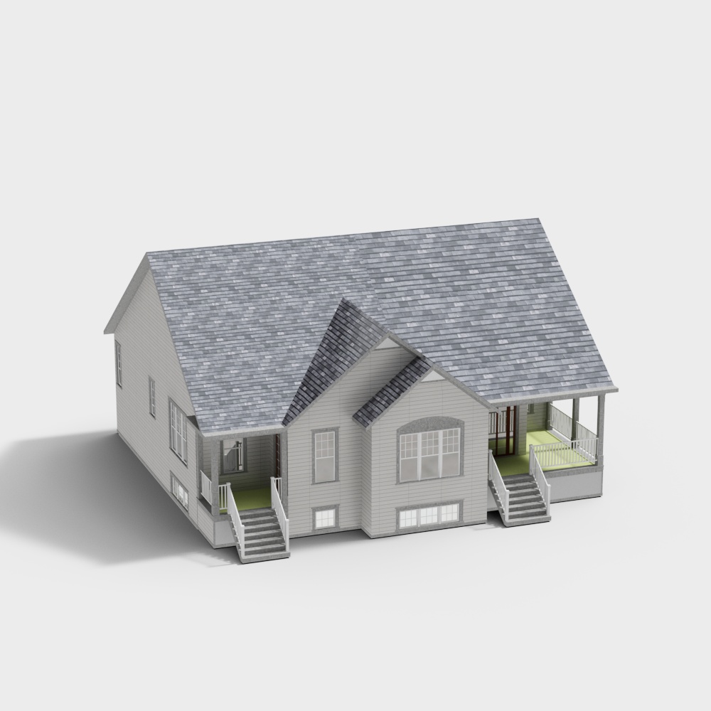 Villa suburbana moderna